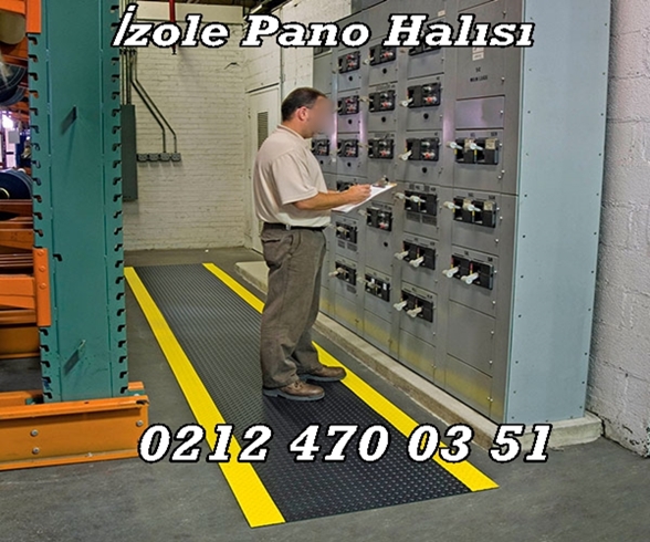 yalıtkan paspas izole pano önü paspası