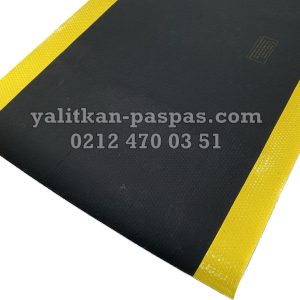 Yalıtkan Paspas 3 mm 20 kV (Siyah Sarı İkaz Şeritli)